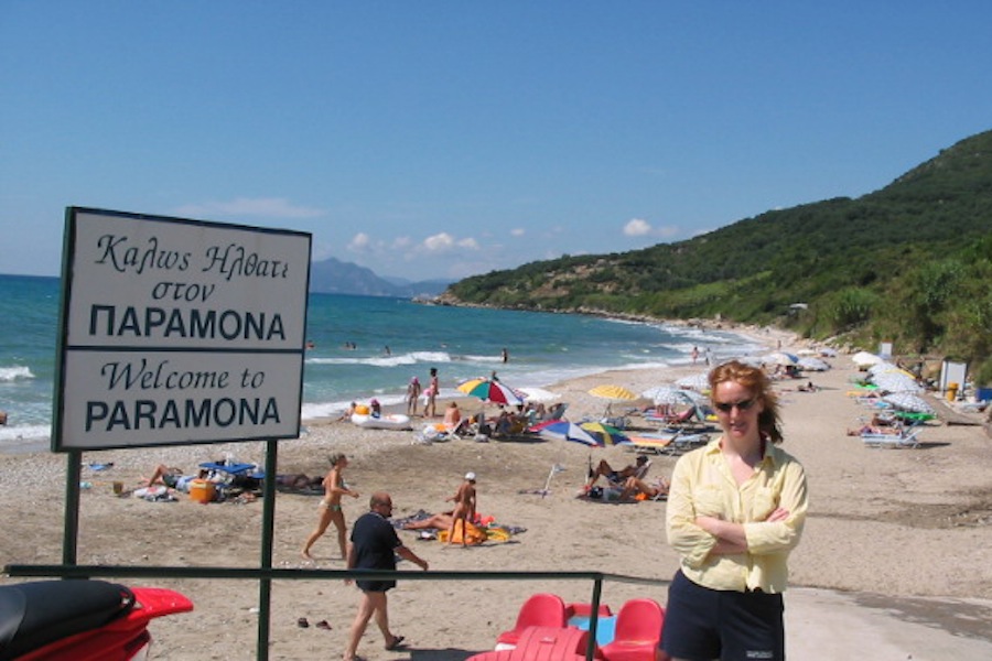 Corfu beach